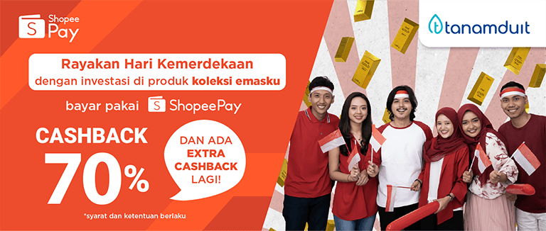 Promo ShopeePay Double Cashback Spesial Kemerdekaan