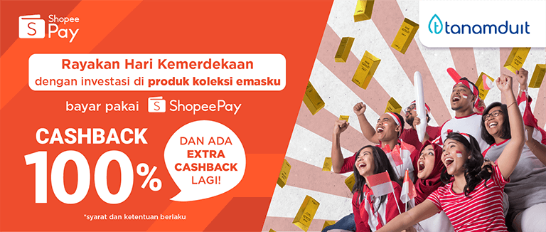 Promo ShopeePay Double Cashback Spesial Kemerdekaan