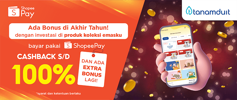 Promo Emas Akhir Tahun bareng ShopeePay