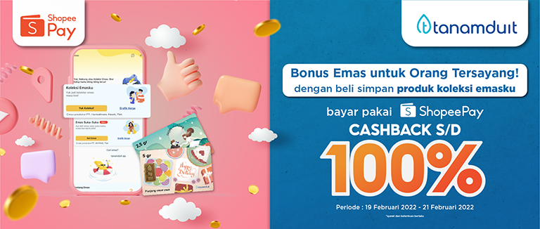 Promo Surat Cinta dari ShopeePay 100%