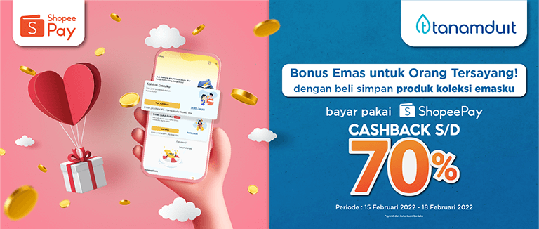 Promo Surat Cinta dari ShopeePay 70%