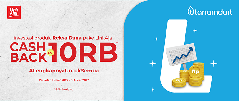 Promo InvestAsik bareng LinkAja
