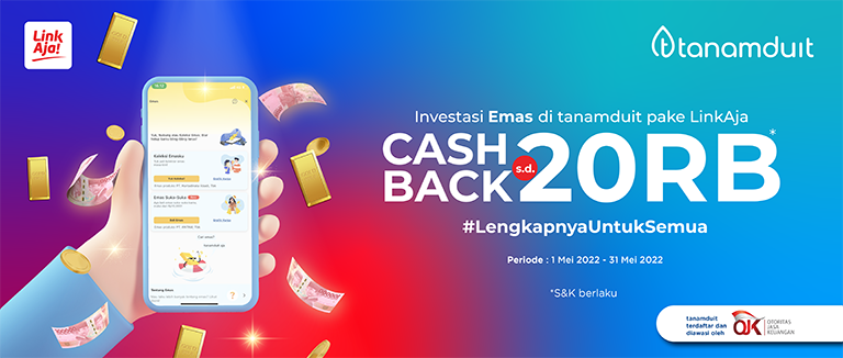 Promo Emas bareng LinkAja!