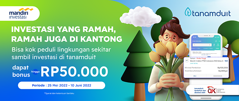Peduli Lingkungan Bonus Reksa Dana
