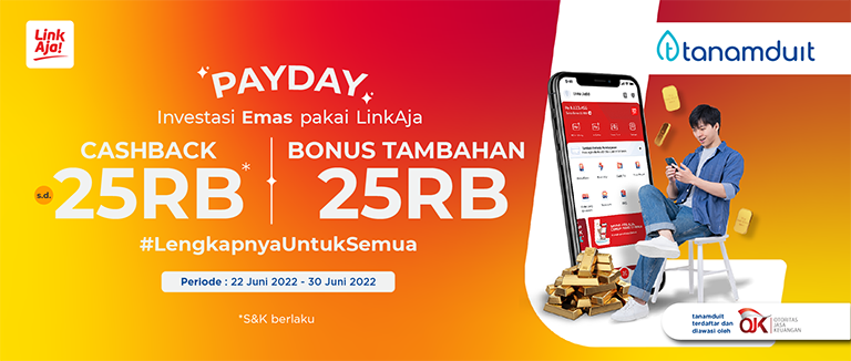 Asik Payday Emas bareng LinkAja