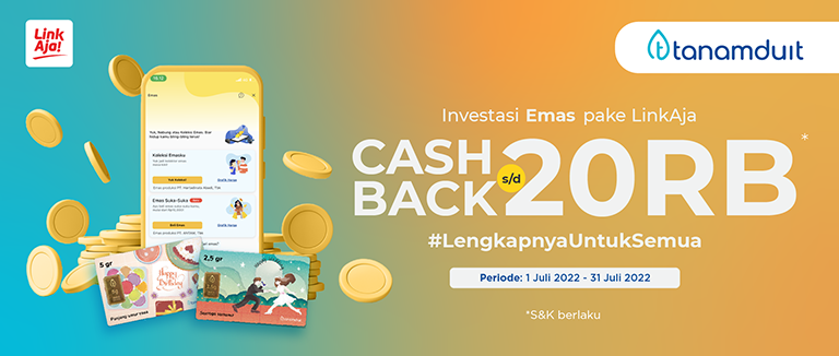 Promo LinkAja Emas Juli 2022