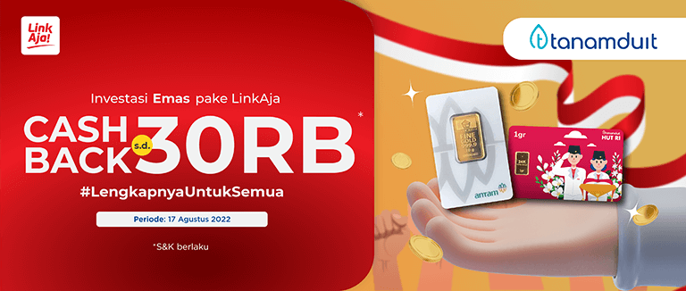 Promo Emas Kemerdekaan bareng LinkAja