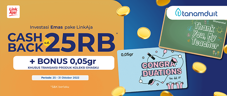 Promo Payday Linkaja Double Cashback Oktober 2022
