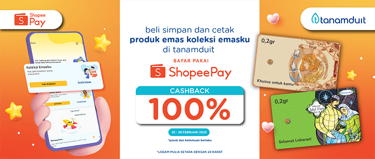 ShopeePay Emas Februari 2023