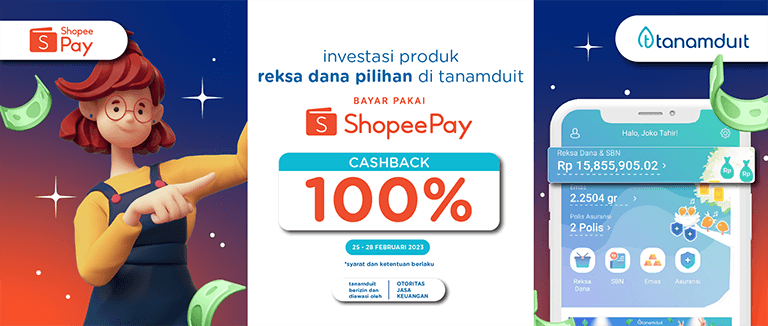 ShopeePay Reksa Dana Februari 2023
