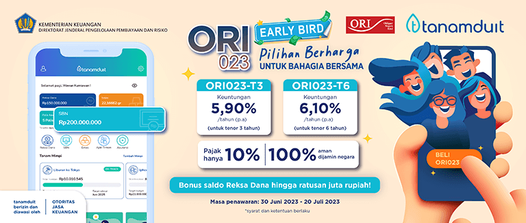 Promo Early Bird ORI023