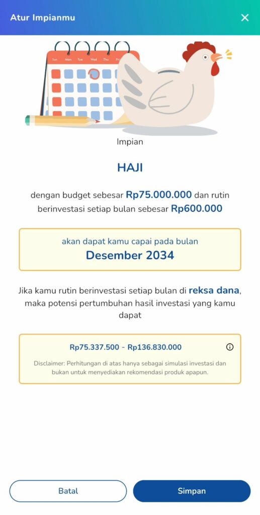 nabung 20 ribu per hari untuk haji